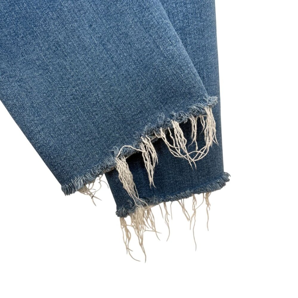 Mother High Waisted Rider Ankle Fray, 28 - Picture 5 of 12